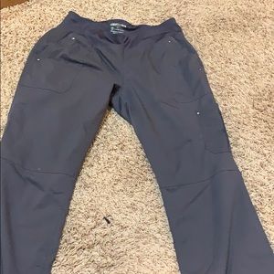 Bootcut scrub pants